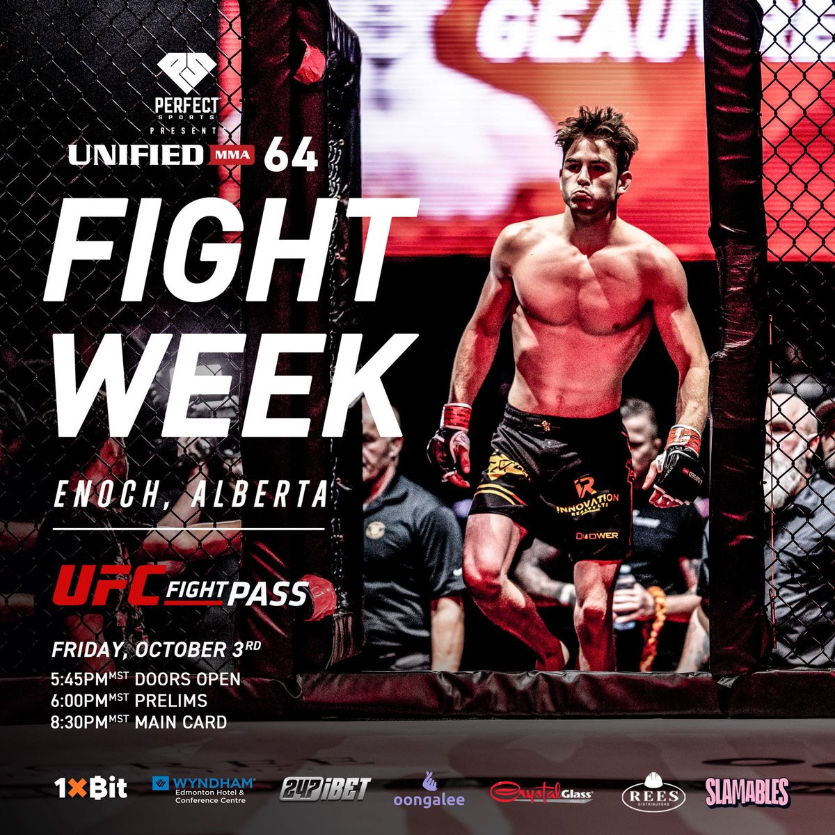 unifiedmma's tweet image. ❗ It&apos;s Fight Week In YEG ❗

The star-studded #Unified64 goes down Friday under the bright lights of the legendary @RiverCreeCasino, LIVE worldwide on @UFCFightPass

TICKETS ➡️ ticketmaster.ca/event/110062FE…