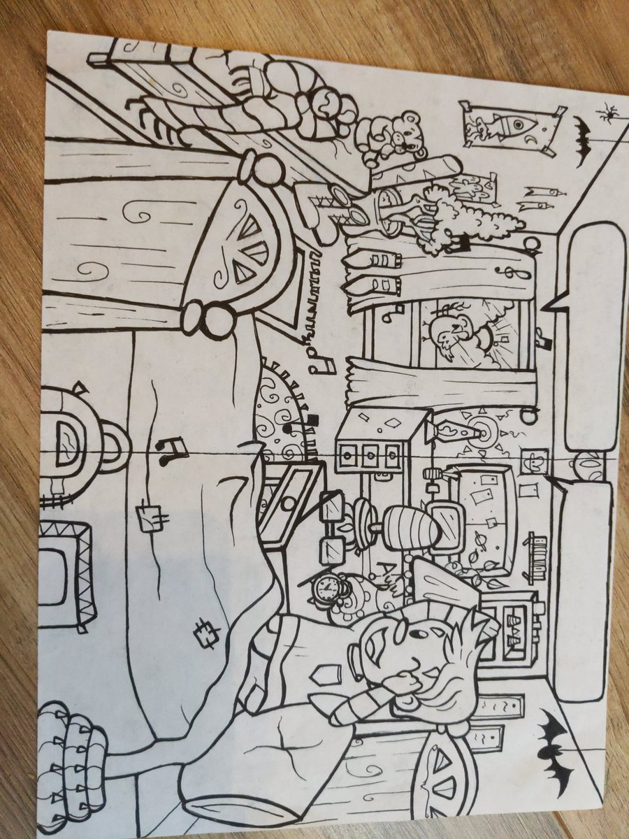 Omg look what I found while going threw a really old art box! Lol xD