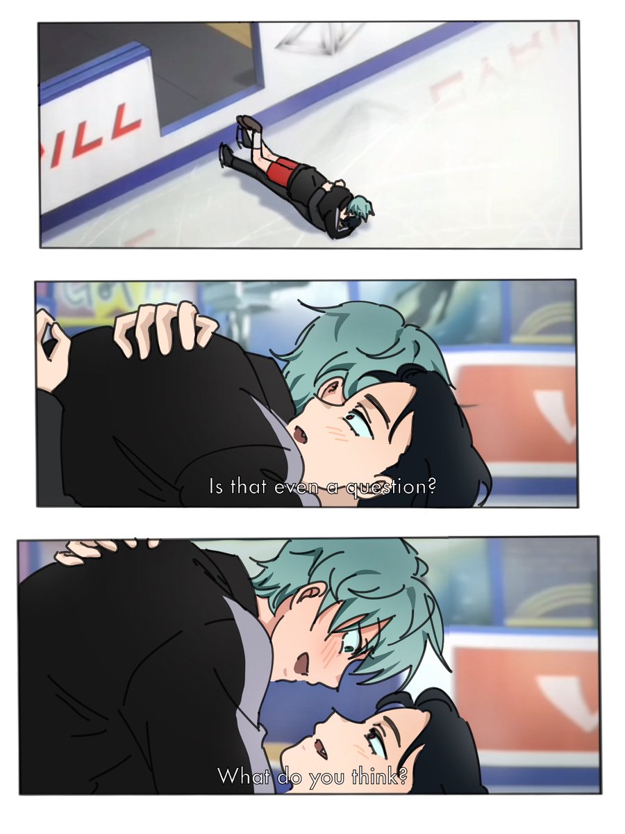 Chloe90462494's tweet image. Ivantill x Yuri on Ice kiss scene 😳😳

#ivantill #ivti #yurionice #alnst