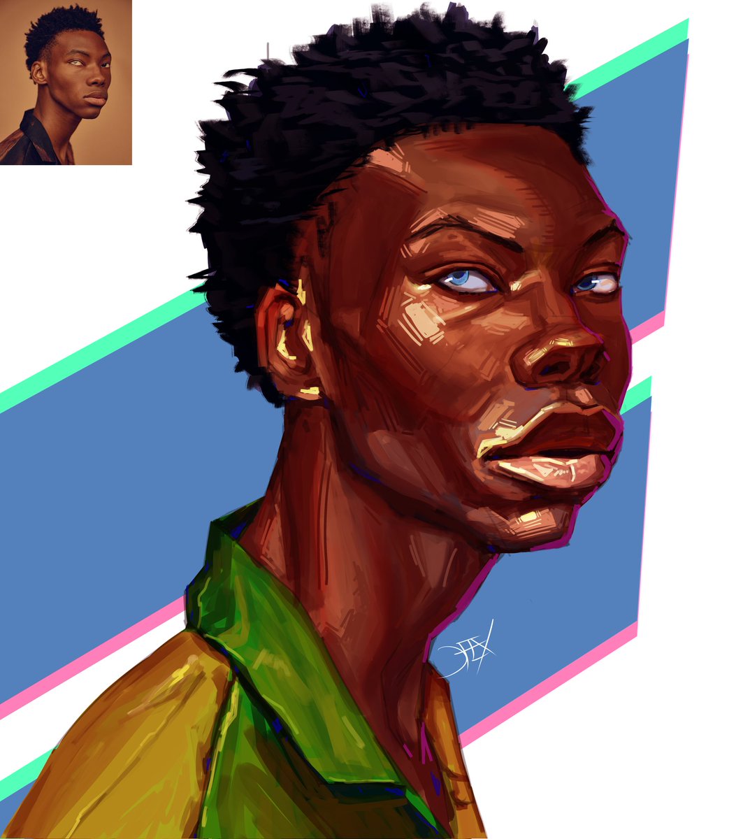 Ifex_sam's tweet photo. Day 5/7 of daily drawing challenge
#drawing #drawing_tutorials #drawingeverydaychallenge #digitalpainting https://t.co/H3r1iyZTAS