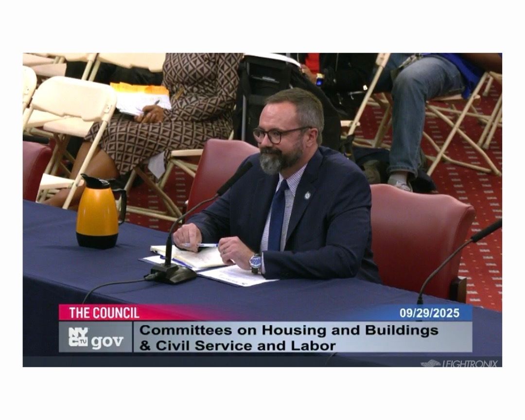 CentralLaborNYC's tweet image. Today, NYCCLC Pres Griffith testified before the City Council on proposed Resolution 1015-2025, condemning Alden Global Capital cuts &amp;amp; managerial hostility towards unionized Daily News staff and calling on the hedge fund to reach a contract deal with the newspaper’s union.