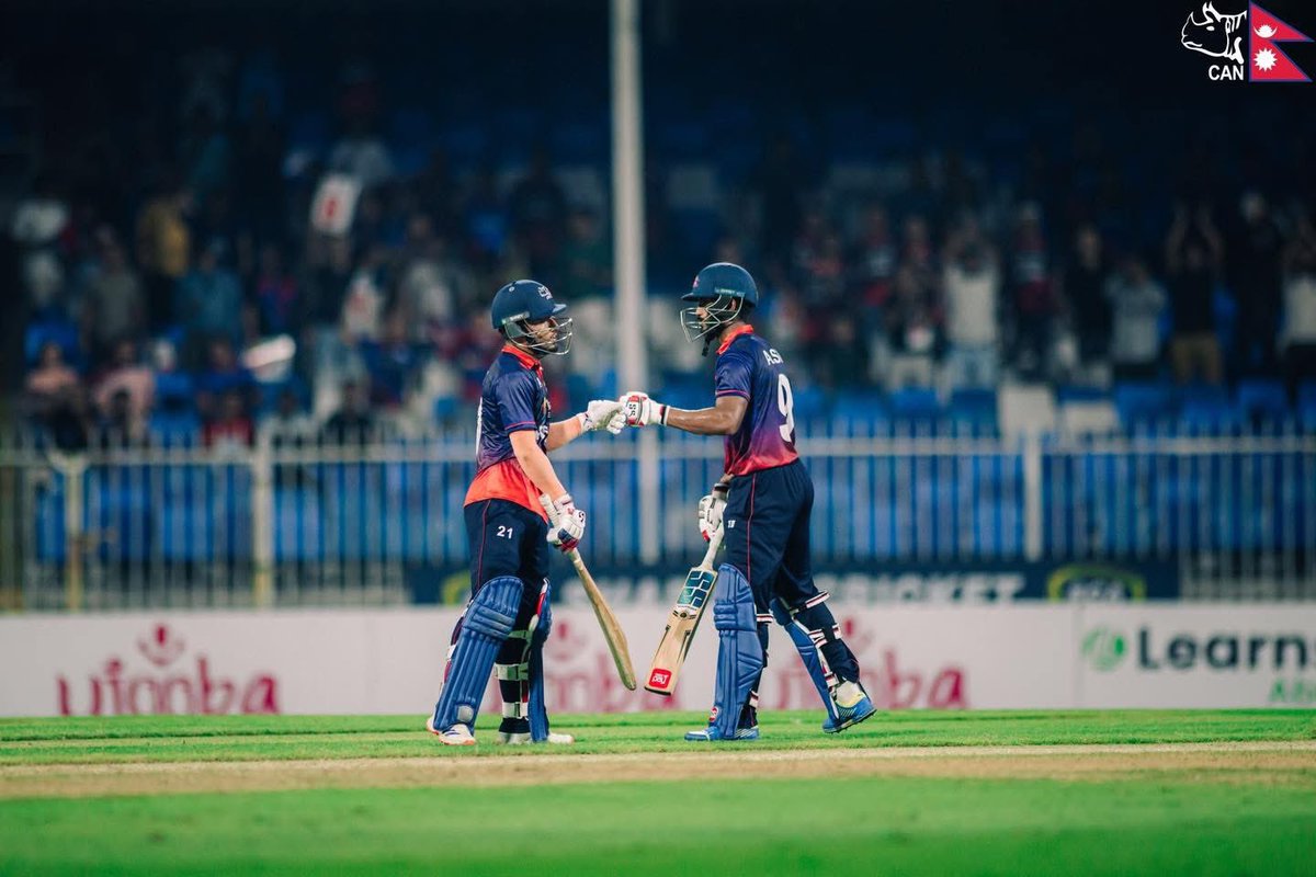 LumbiniLions's tweet image. ५ छक्का, ३ चौका, ६३ रन ✨ 

३ विकेट पछि आसिफ सैखसँग उत्कृष्ट साझेदारी निर्माण गर्दै यस्तो Unforgettable इनिङ्स खेल्नुभयो हाम्रो सुन्दीप जोराले! 👏 

जोराको यो इनिङ्सलाई तपाईं कसरी सम्झनुहुन्छ? 🇳🇵  

📷 : CAN

#nepalvswestindies #unitycup #2t20i