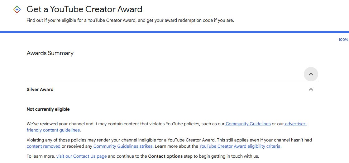 Really <a href="/YouTube/">YouTube</a>? Still holding me back after years for reading a legal definition in 2020? Thought we were fixing these type of problems, but guess not! <a href="/TeamYouTube/">TeamYouTube</a>
