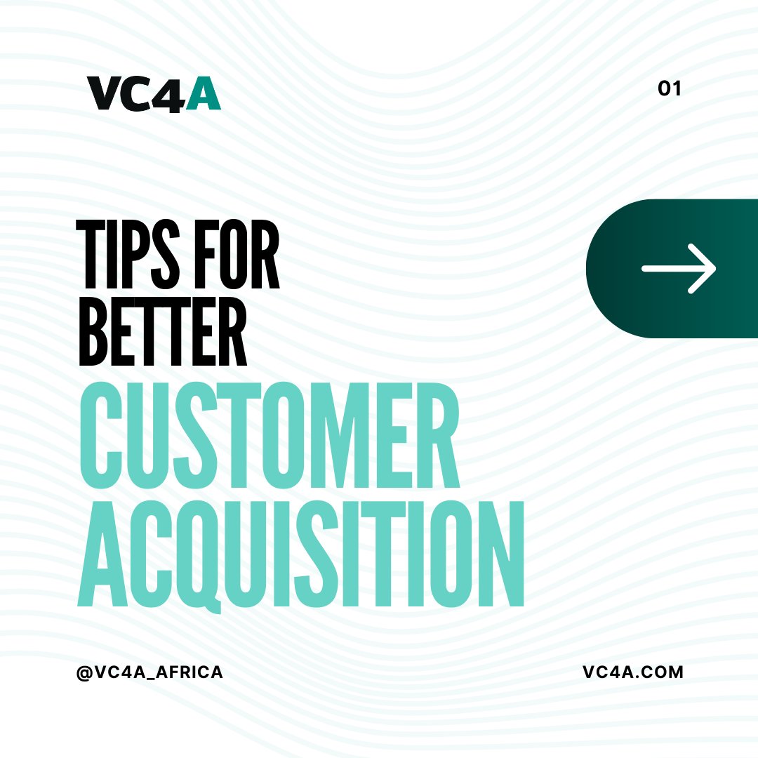 VC4A_Africa's tweet image. Build sustainable customer acquisition for your business by focusing on adding value first. How?

💬 Solve one problem well.

🆓 Build trust with a free, valuable tool.

📣 Activate growth via strong referral incentives.

#VC4A #Strategy #CustomerAcquisition #Growth