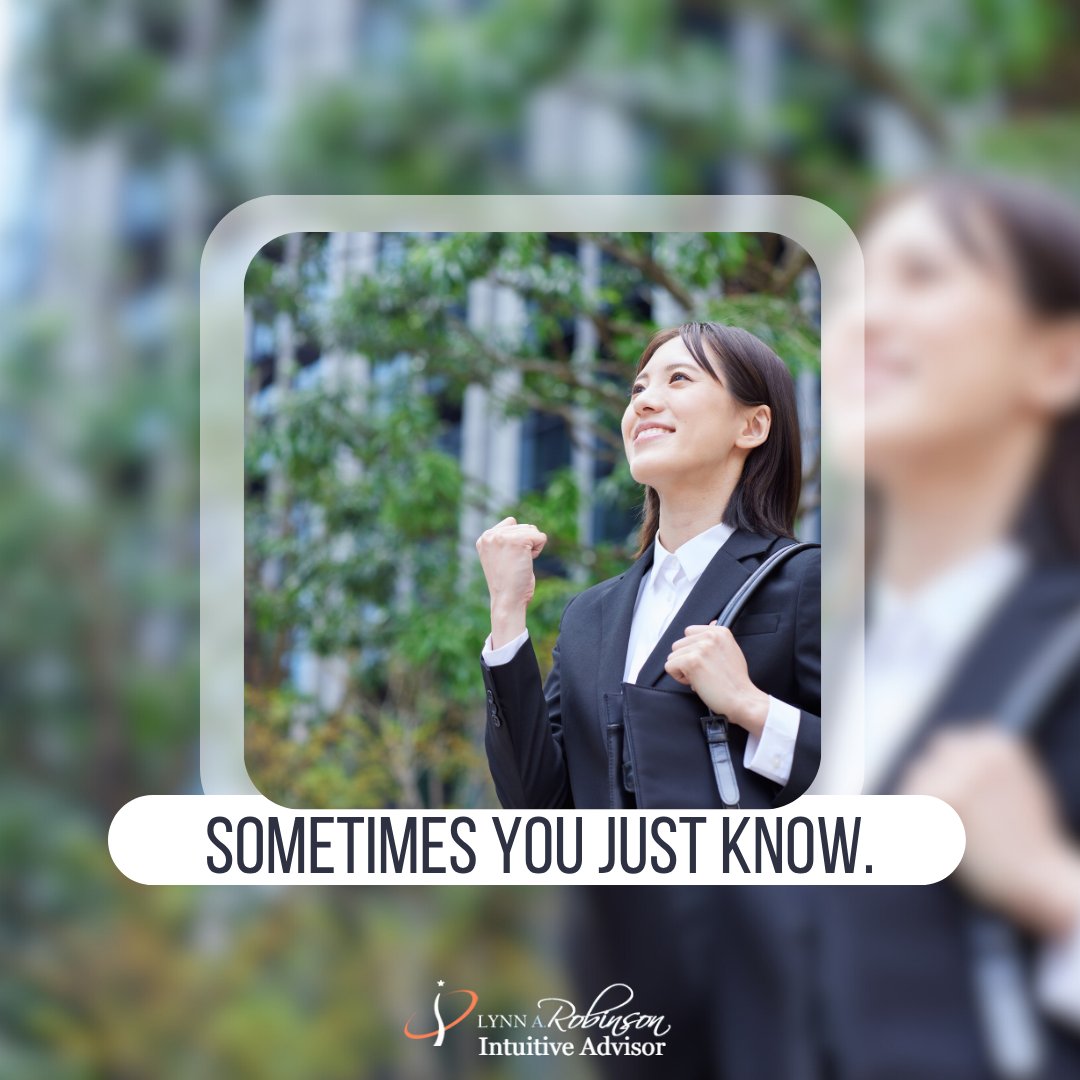 LynnIntuition's tweet image. Had a hunch? It’s probably right. Don’t wait for proof.

#lynnrobinson #intuition #intuitivereadings #intuitiveadvisor