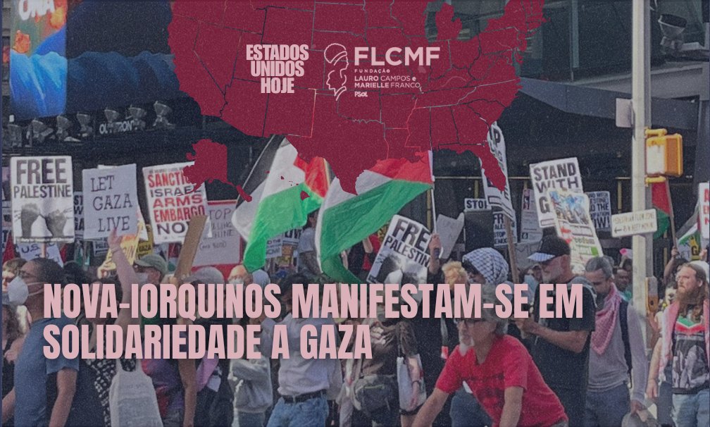 Milhares de nova-iorquinos tomaram as ruas pela prisão de Netanyahu, que estava na cidade para participar da Assembleia Geral da ONU. A manifestação teve a presença de Gustavo Petro, presidente da Colômbia, e do músico Roger Waters. 

Saiba mais no texto: flcmf.org.br/nova-iorquinos…