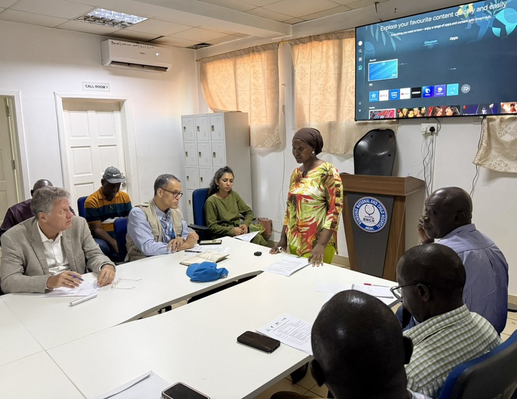 UNDP_TheGambia's tweet image. 🤝 w/ Gov’t, dev partners, CSOs &amp;amp; @UNGambia, we’ve kicked off a joint #CooperationFramework monitoring mission in the regions 

📍 First stop: Bundung Maternal &amp;amp; Child Hospital, visiting the One-Stop #GBV Center providing care &amp;amp; protection to survivors thru @UNPeacebuilding
