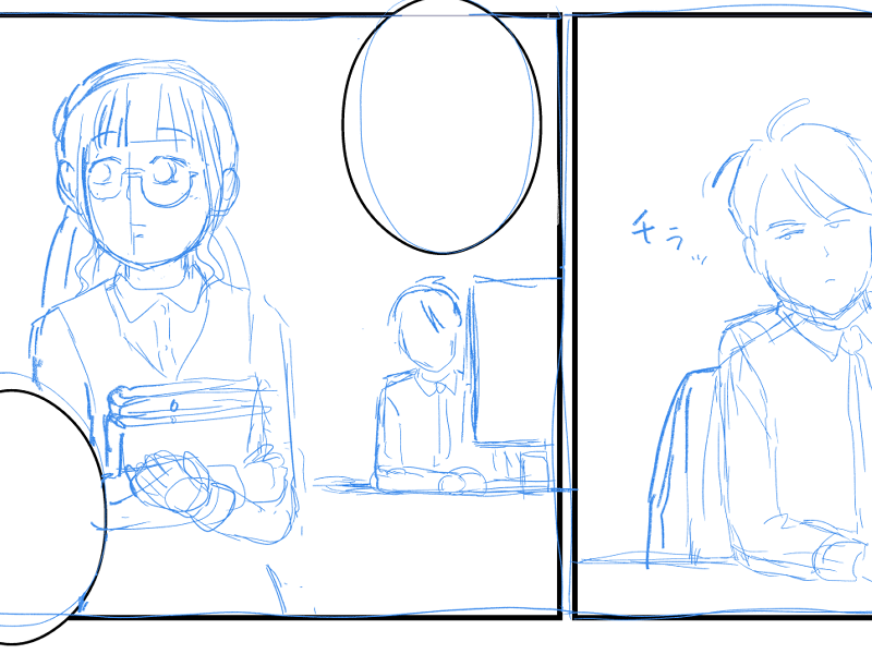 今週は漫画描く週になりそうです_🖊️💦 