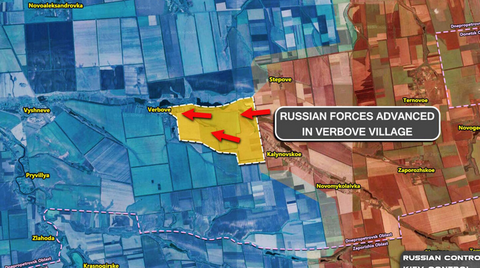 inimicihumani2's tweet image. Le forze russe sono avanzate nel villaggio di #Verbove.