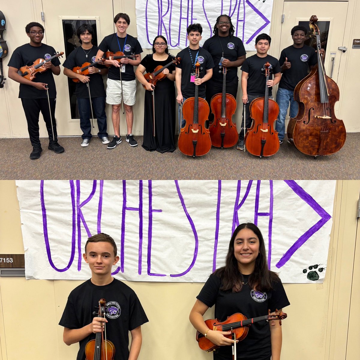 Congratulations to our Region Orchestra Members! They worked hard for this accomplishment and will represent ⁦<a href="/HumbleISD_HHS/">Humble High School</a>⁩ in the Philharmonic and Symphony Orchestras.