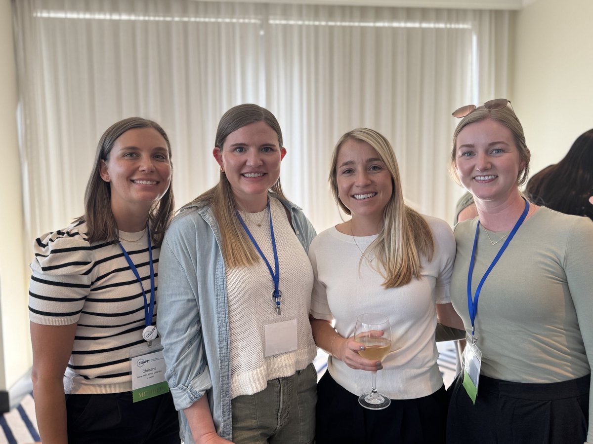 CGAPPorg's tweet photo. Last week, we celebrated the incredible dedication, expertise, &amp; compassion of genetics APPs. From guiding patients through complex genetic info to providing individualized care with empathy - your impact is immeasurable. Congrats Rebecca Sponberg for winning Friday's raffle. https://t.co/kbvVJQzJBA
