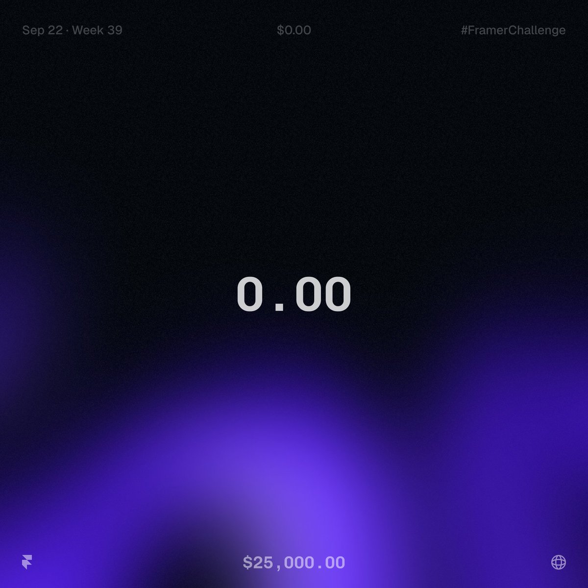 We've joined the challenge from Sep 21, so our humble update for Sep 22 was approval. Adding this post for submission as well, while setting up our stuff together and ready to work for the #FramerChallenge with <a href="/framer/">Framer</a> by this week.