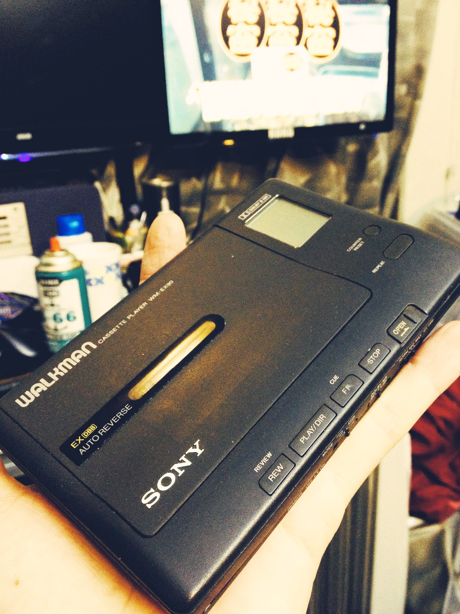 【ジャンク品】SONY WM-EX90 WALKMANブラック Sony WM-EX90 ▷ Walkman.land