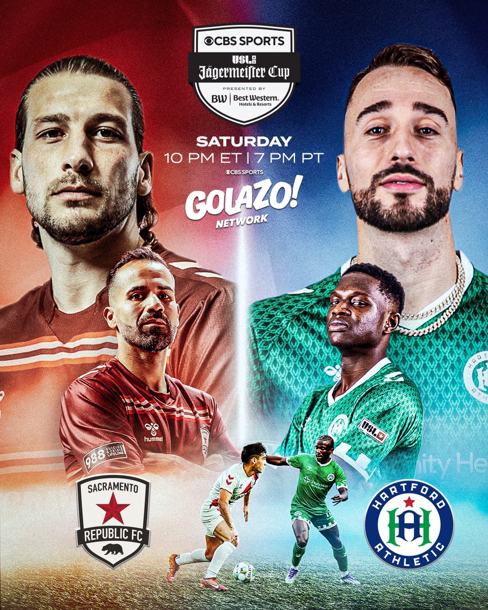 Guess what? 

It's #USLJägermeisterCup Final week! 😎