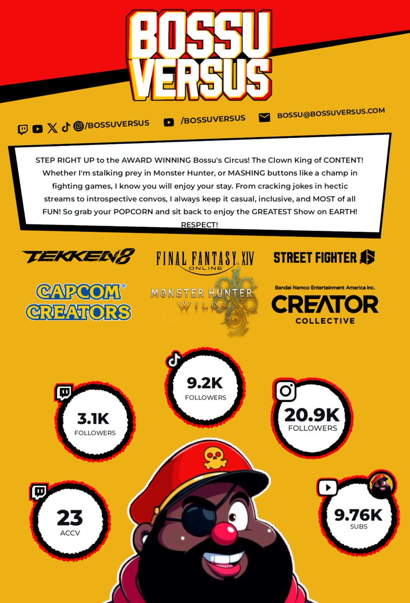 BossuVersus's tweet image. 🍁FALL UPDATE!🍁 And it&apos;s a BIG ONE! So much GROWTH since the last deck post! Grateful for the love and opportunities I&apos;ve been given, and looking forward to the many more that will come my way! 

I&apos;m activation ready! Looking to help your campaign!

✉️ - bossu@bossuversus.com