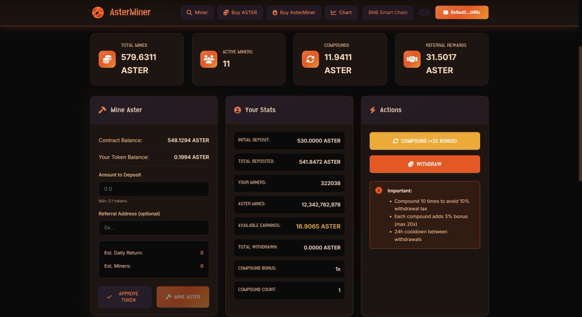 ASTER MINER tweet media