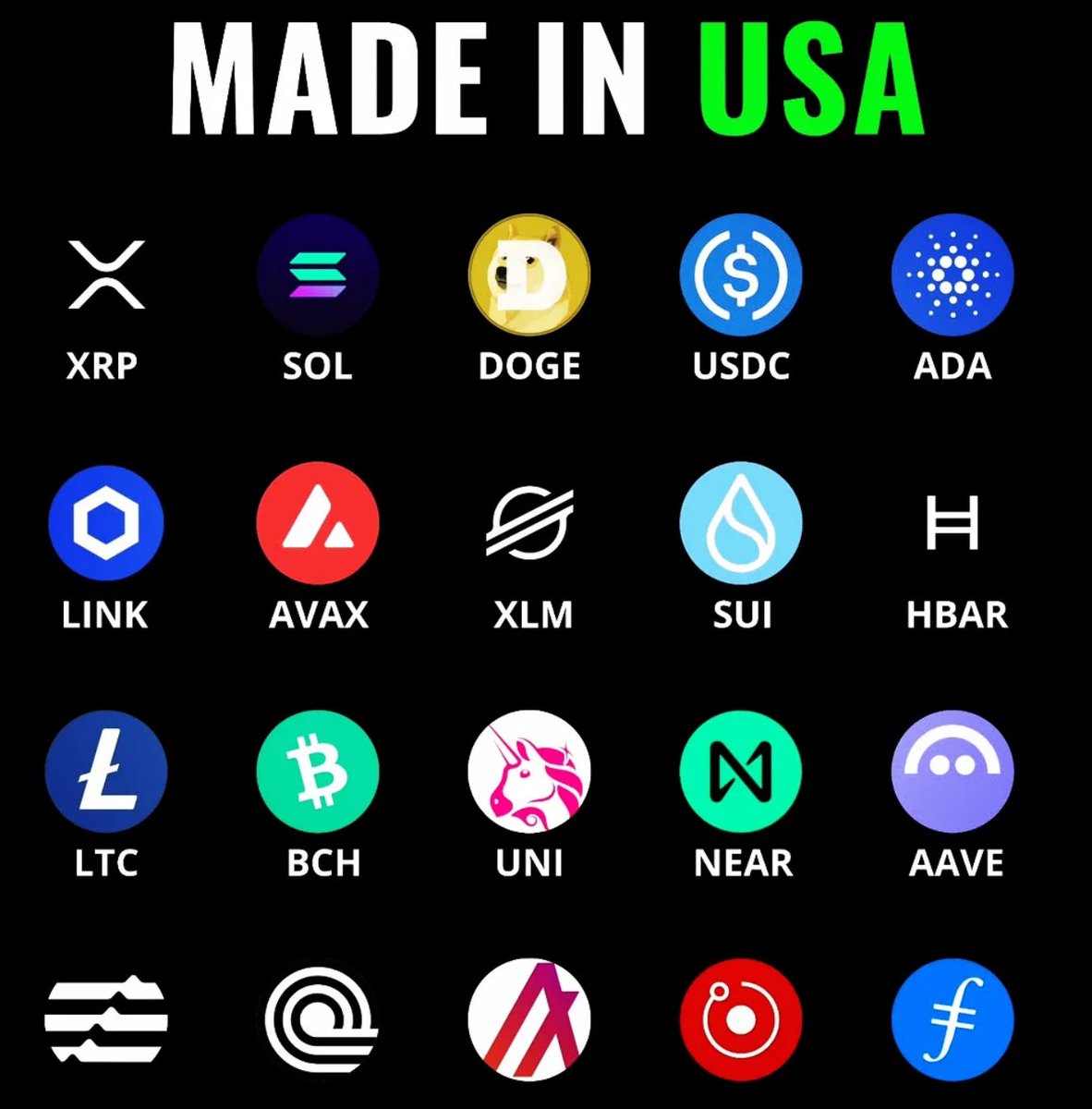 mrnguyen007's tweet image. I WANT ALL CRYPTO TO WIN NOT JUST XRP! 🪙 

WE INVESTED FOR OUR FAMILIES FINANCIAL FREEDOM AND GENERATIONAL WEALTH AND BREAK FREE OF POVERTY... 💰 

CRYPTO IS NOW GREAT AGAIN IN AMERICA! 🇺🇸