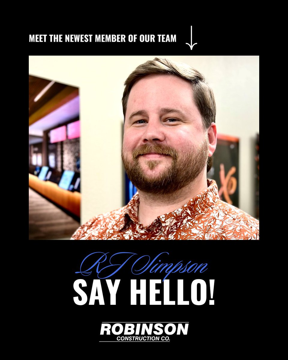 RobCon_Co's tweet image. Please help us welcome two new all-stars to Team Robinson! 👷‍♂️🎉

🛠️ RJ Simpson – Project Engineer
🛠️ Mike Nolin – Superintendent

We’re excited to have them on board and ready to build something great together!

#TeamRobcon #NewHires #ConstructionCareers #WelcomeToTheTeam