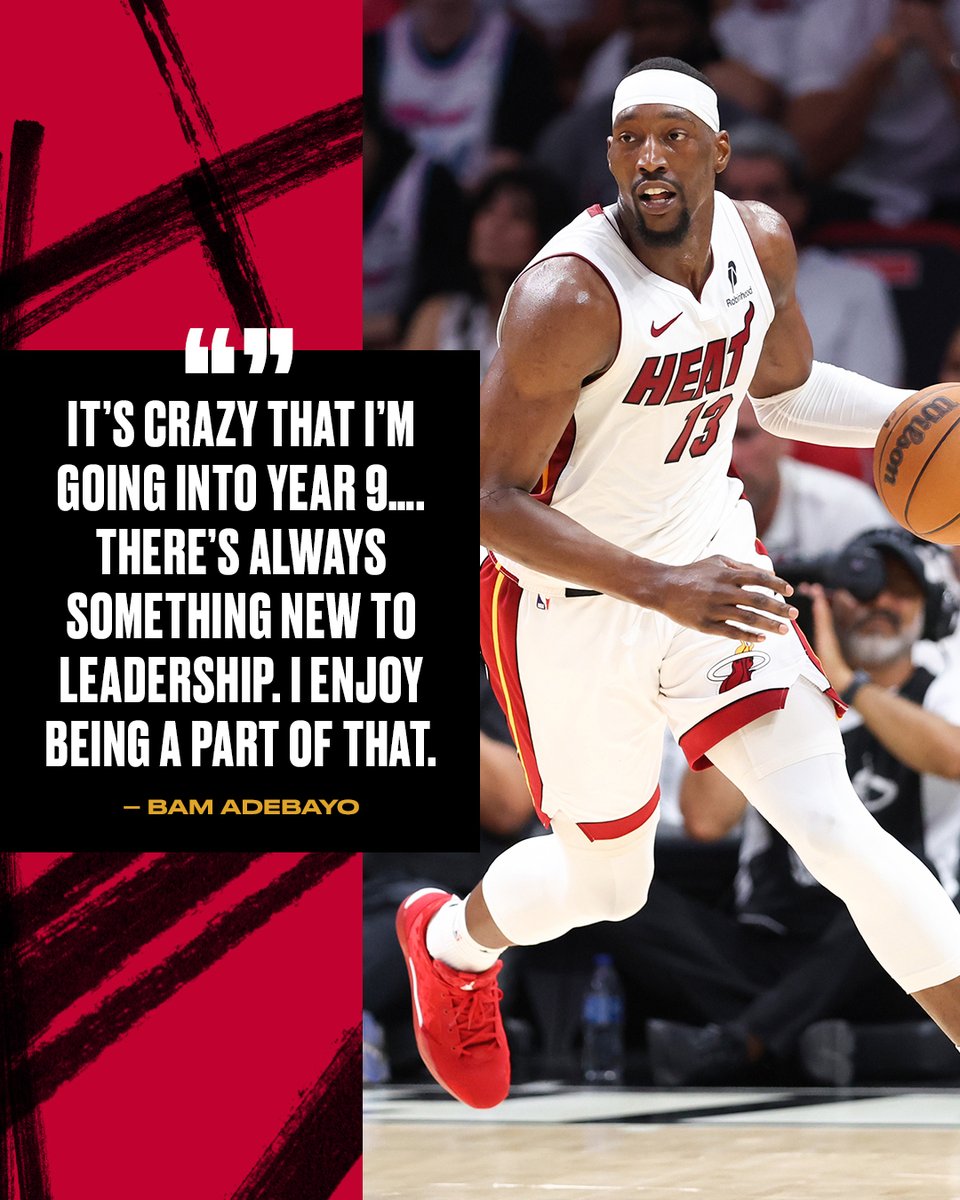 Bam's ready to lead the way 🫡