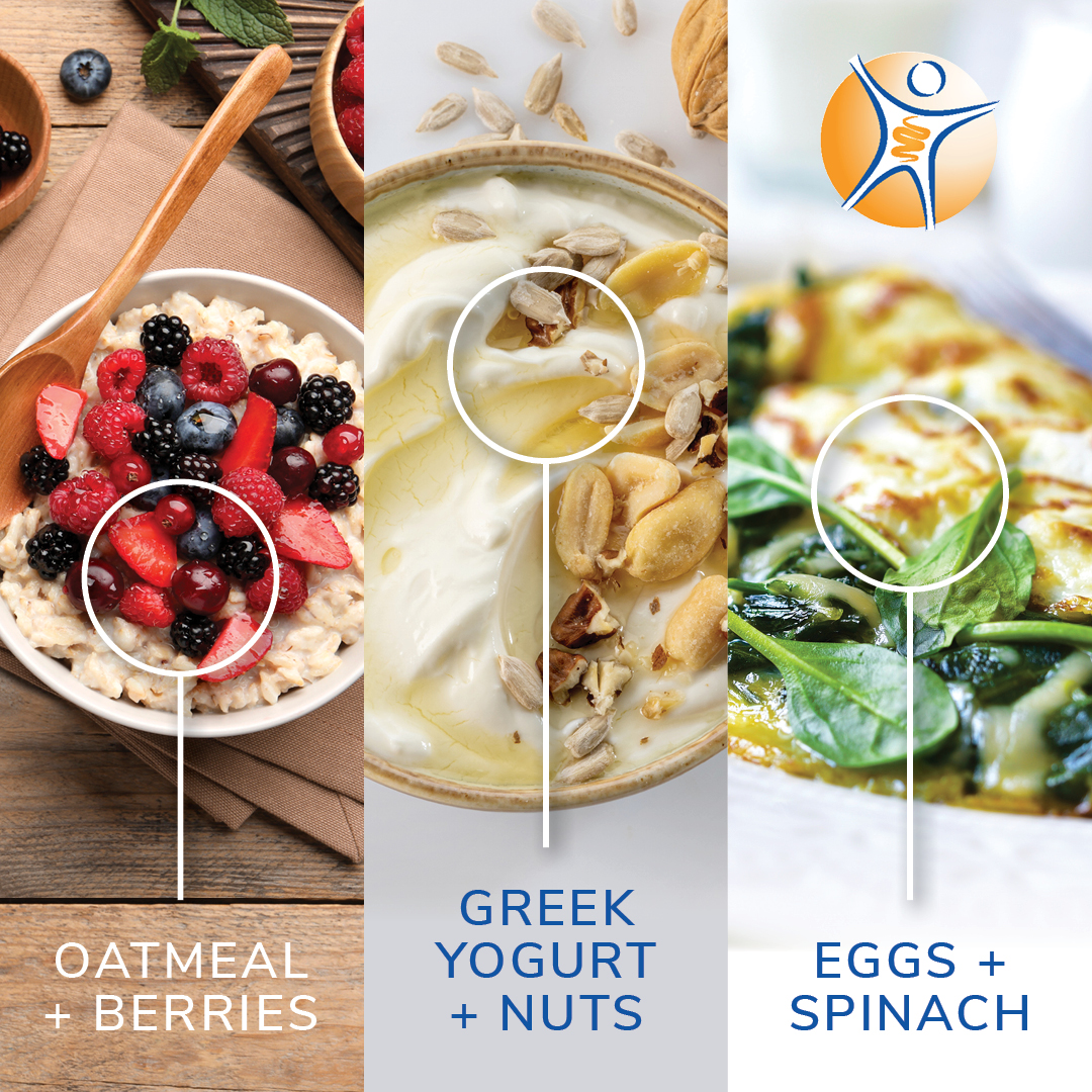 ☀️ Start your morning with your gut in mind!

✅ Oatmeal + berries – fiber for regularity
✅ Greek yogurt + nuts – probiotics + protein
✅ Eggs + spinach – gentle &amp; nutrient-rich

💧 Pro tip: Drink water first thing!

#HealthyStart #GutFriendlyEats #GastroOrlando