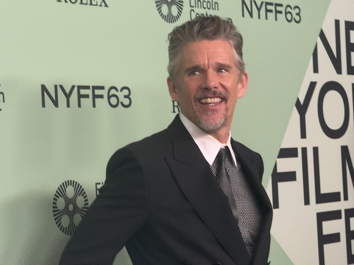 And common collaborator of Linklater, Ethan Hawke