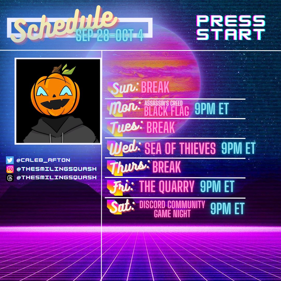 caleb_afton's tweet photo. Hello there! I want to start by apologizing for the lack of streams and communication last week. I'm going through some changes regarding my sleep schedule, hence the new start times for streams in the schedule. Hope to see you in the chat! See you at 9pm ET tonight! https://t.co/hsvpGTVieQ