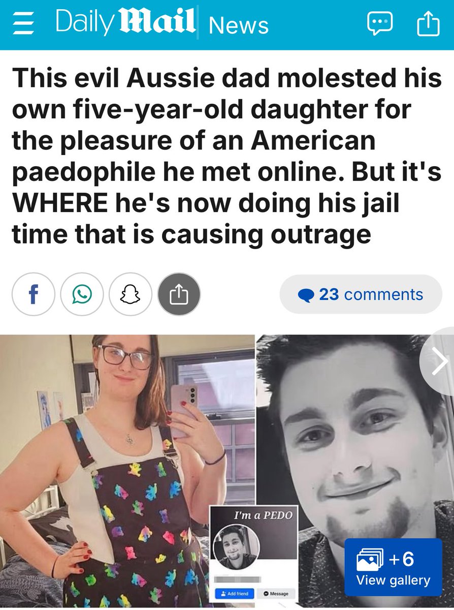 Katherine_deves's tweet photo. Back in January @reduxx reported on the male paedophile who repeatedly raped his 5 year old daughter

Now sentenced to 2.5 years in a Victorian women’s prison

Maybe, just maybe, the women are right about gender identity ideology &amp; the cross dressing men protected by it https://t.co/OFXjKp6ECL