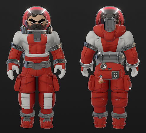 Hexslate's tweet photo. @PlayLockdownP My submission for the contest #LOCKDOWNFashion . OMNI-Man from the show series Invincible! 💫☄️🌕 https://t.co/vLBEGDO6hH