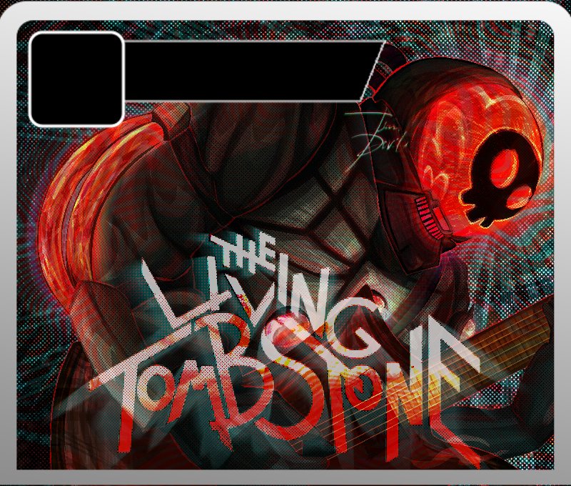 tsundevil's tweet image. My entry for @LivingTombstone's "Can't Wait To Die!" art contest! Had fun trying a new art style with Armstrong 🌹

#thelivingtombstone #tlt #armstrong