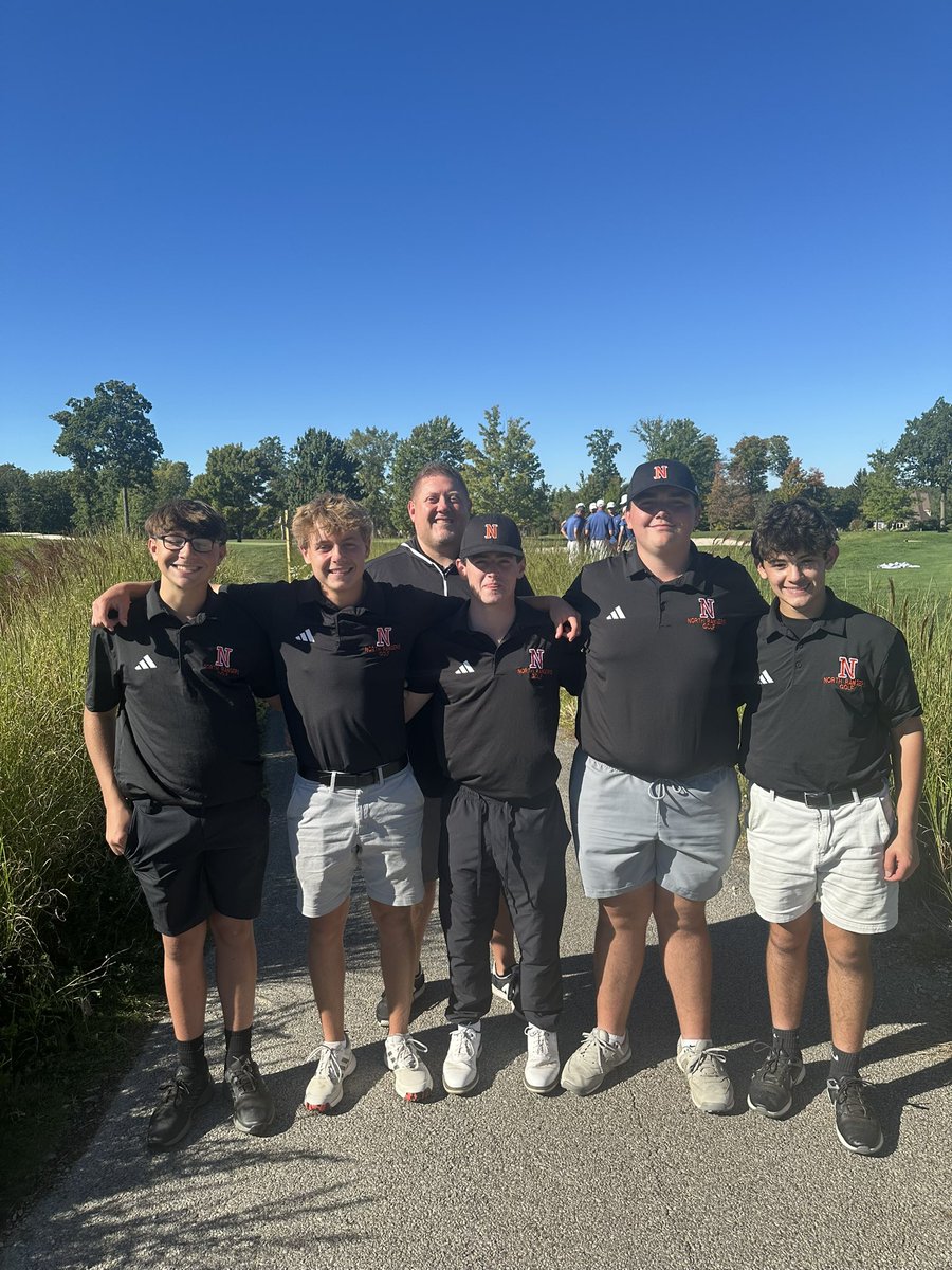 northboysgolf's tweet photo. Sectionals at Quail Hollow CC today. Evan Mitchell 86, AJ Brown 88, Nick Jenkins 97, Vinny Amoroso 101, Johnny Lynch 107. The Rangers finished 10th in the tournament. 

Next up, Monday’s with Malta this evening! https://t.co/38yt1ZxIOb