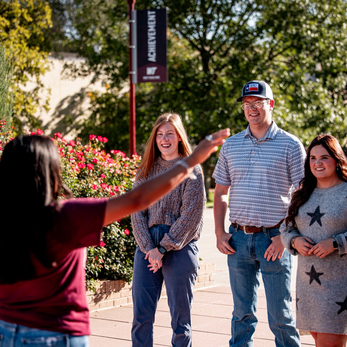 Hey, Future Buffs! Discover WT is October 25 🦬
This is your all-access pass to WT! Tour your college, meet professors, explore campus life, and get tips on admissions, scholarships, and housing ✏️ 💰 🏠 

It’s more than a visit — it’s your first step into the herd 💛