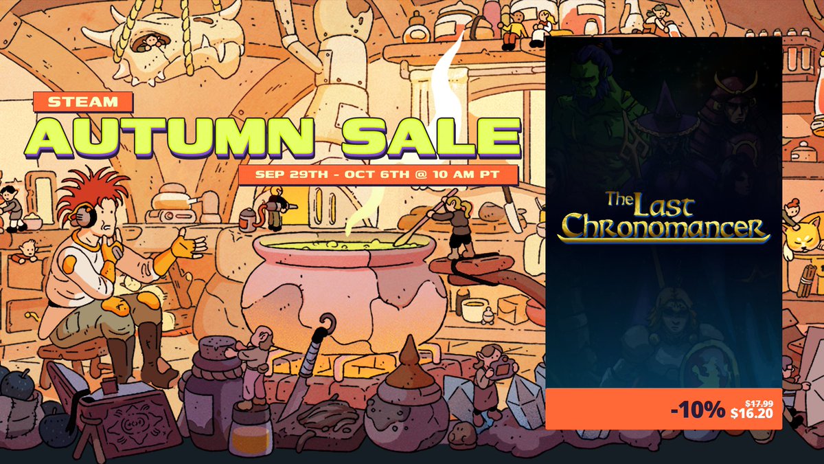 The Last Chronomancer tweet media