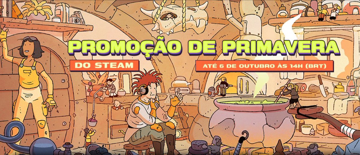 ControlesCast's tweet image. 🚨🚨🚨
Ei joguinista brasileiro
Deixe seu jogo que tá na PROMOÇÃO DE PRIMAVERA da #Steam aqui nos comentários:
#indiebr #jogobr #indiegames #gamedev
