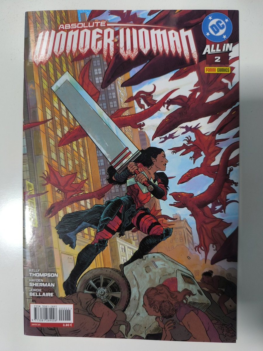 BauteAdrin's tweet photo. 24. Absolute Wonder Woman 2.
Thompson.Sherman.Bellaire
Los monstruos y las abominaciones han invadido La Tierra y parece que solo #absolutewonderwoman es capaz de plantarles cara intentando ayudar a un mundo que no se lo pone fácil. 
⭐⭐⭐⭐⭐ https://t.co/G8HWfX0Tgi