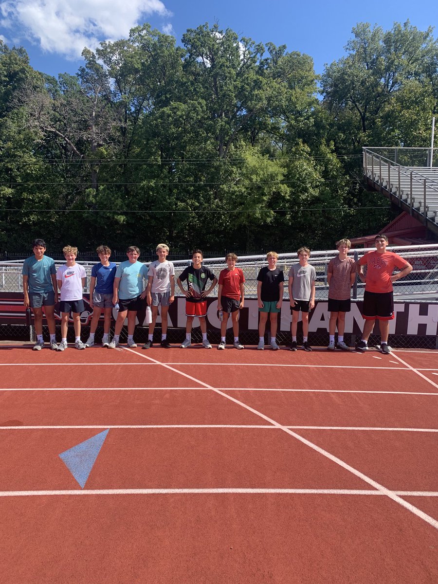 CabotNorthBB's tweet photo. Our 7th, 8th, and 9th grade groups participated in a Cabot North tradition today. 1 mile run for practice gear! Very proud of our guys with only 3 total not making the required times. Basketball season will be here before you know it!
#s2p https://t.co/LLQ3MJwLLC