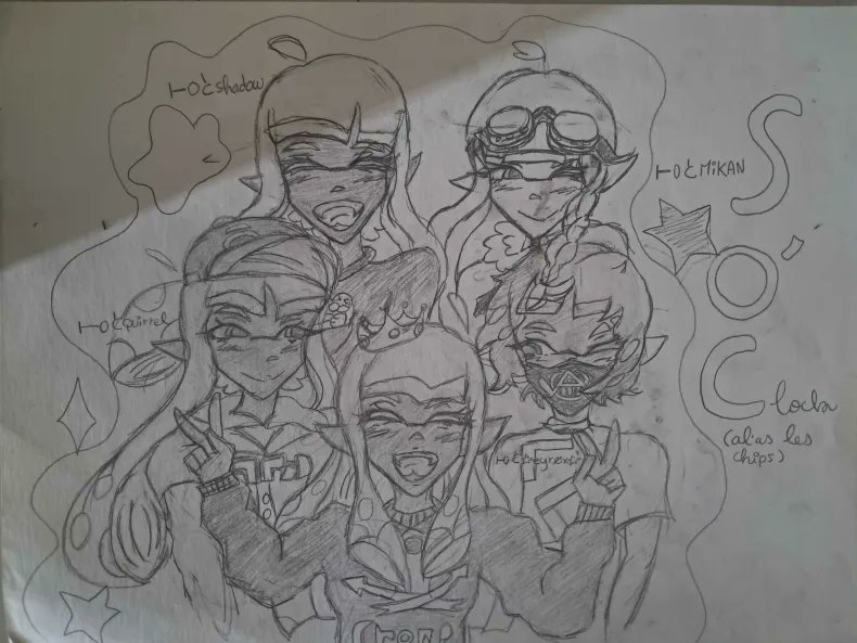 yapping_orange's tweet image. La @Splash_O_Clock à son prime :) 
Made by Azulite