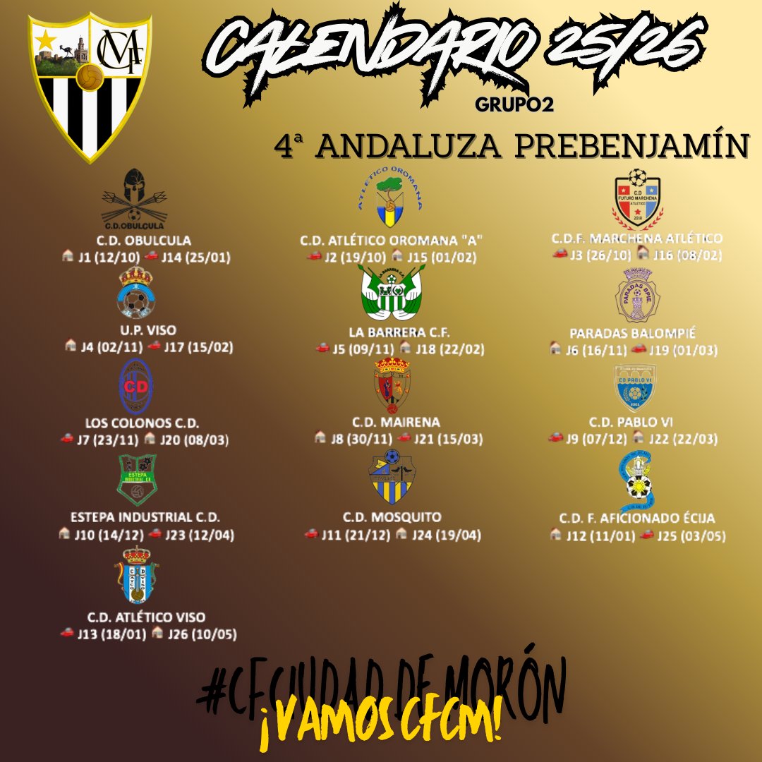 Club de Fútbol Ciudad de Morón tweet media