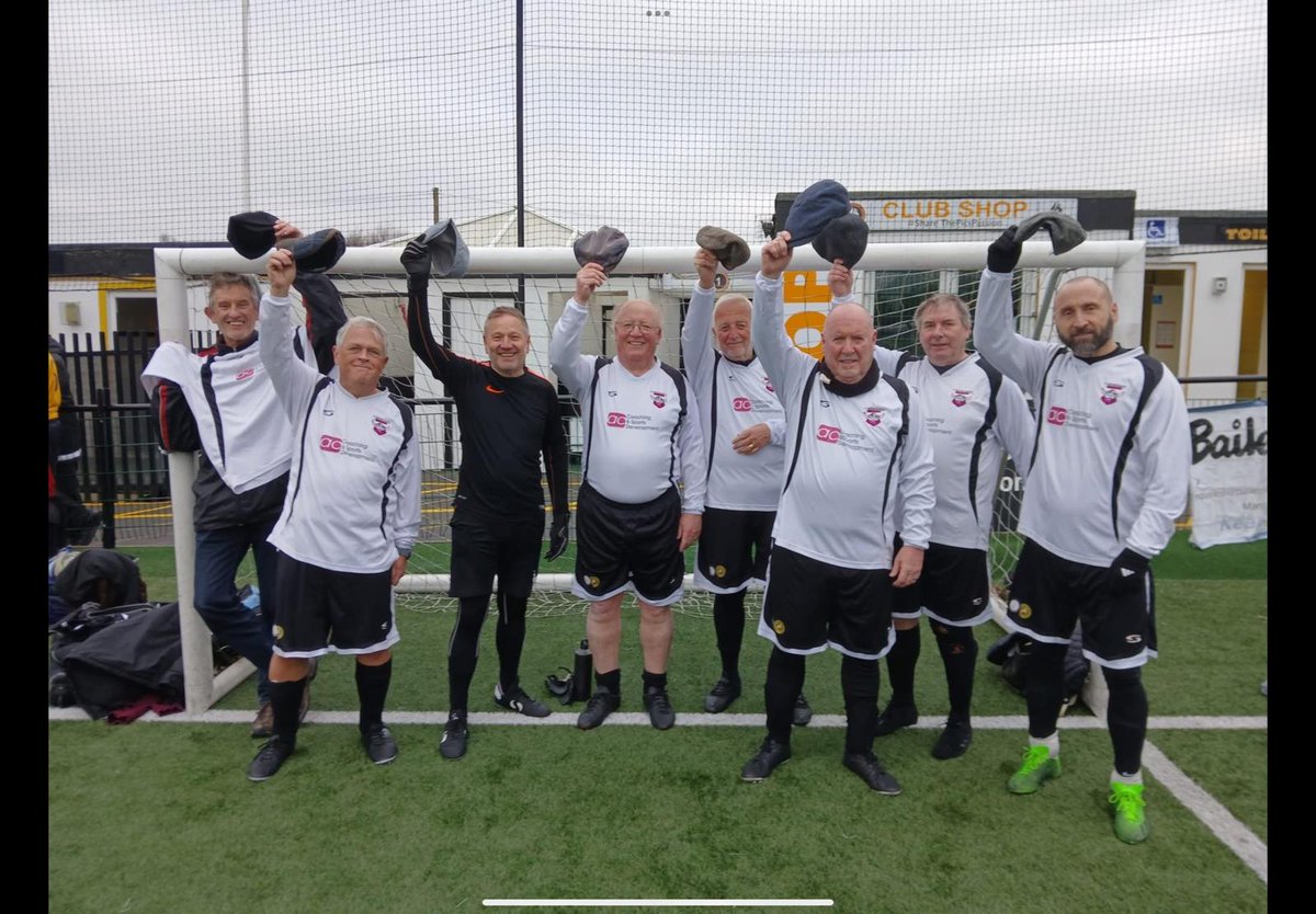 Great walking football session tonight at shelfield Academy 7pm over 50s #Walkingfootball