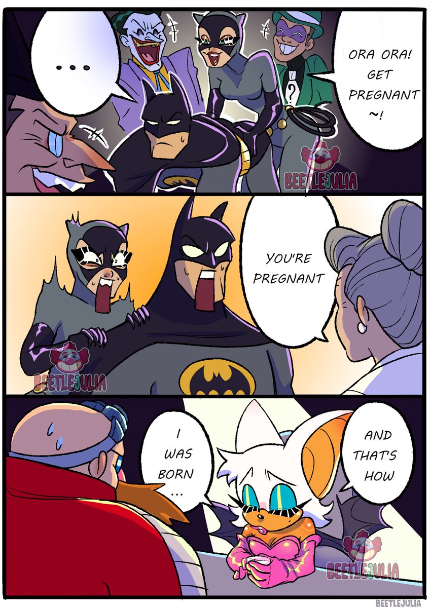 #batman #catwoman #batcat #gotham #gothamcity #brucetimm #batmantheanimatedseries #joker #TheRiddler #ThePenguin #meme #SonicTheHedgehog #SONIC #RougeTheBat #doctoreggman #dreggman