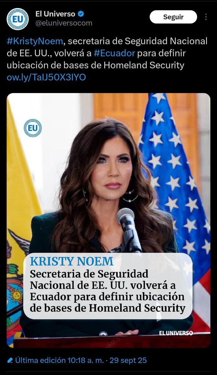 Traicionando al pueblo, como ya es constumbre, el gobierno de Noboa negocia a espaldas del Ecuador la instalación de bases militares extranjeras. No les importa nuestra soberanía, la democracia o la constitución, peor aun nuestra voz. ¡Es un gobierno servil que entrega el país!