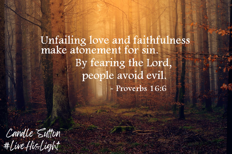 I see a direct correlation between this verse and all the violence in the world today. Our culture has lost all fear of the Lord.  When you don't recognize God for who He is, when you don't respect Him and desire to please Him, you open the door to all kinds of evil.