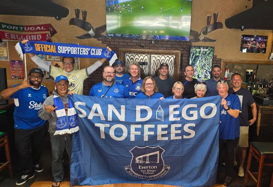 A great turnout from the San Diego Toffees for a Monday lunchtime! UTT! 🇺🇸💙