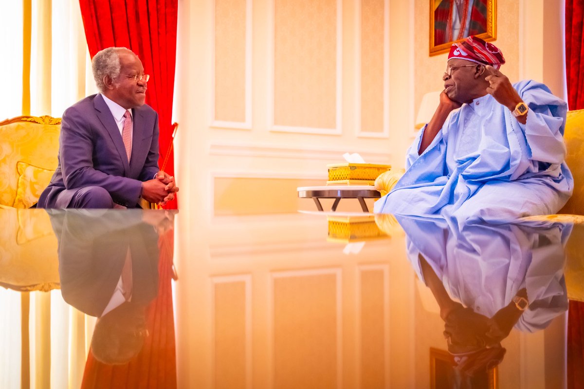 Executive Chairman of Federal Inland Revenue Service, Dr. Zacch Adedeji, Chief Executive Officer, Global Infrastructure Partners and Senior Managing Director Blackrock, Mr. Bayo Ogunlesi, President Bola Tinubu, former Managing Director/Chief Executive of UBA, Hakeem Bello-Osagie