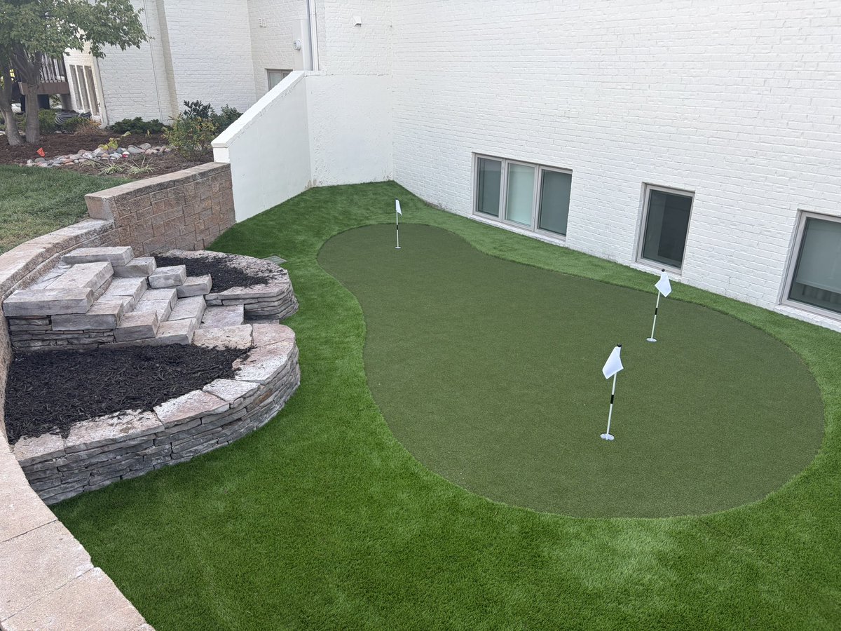 I moved a couple months ago and needed this fire pit area redone. I called my good friend <a href="/KUHNSatHELLAS/">Michelle Kuhns</a>! Hellas did an amazing job. They even fixed the stairs! This is the third project they have done for me. Great work and great relationship. Highly recommended!