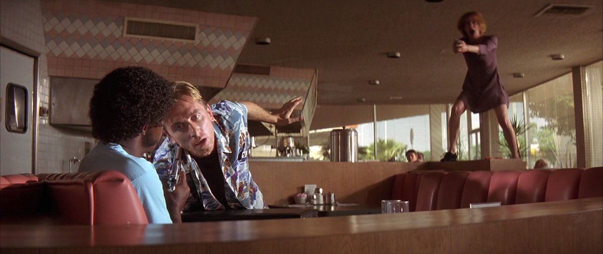 TheCinesthetic's tweet photo. Pulp Fiction (1994) dir. Quentin Tarantino https://t.co/QeooSKNt3s