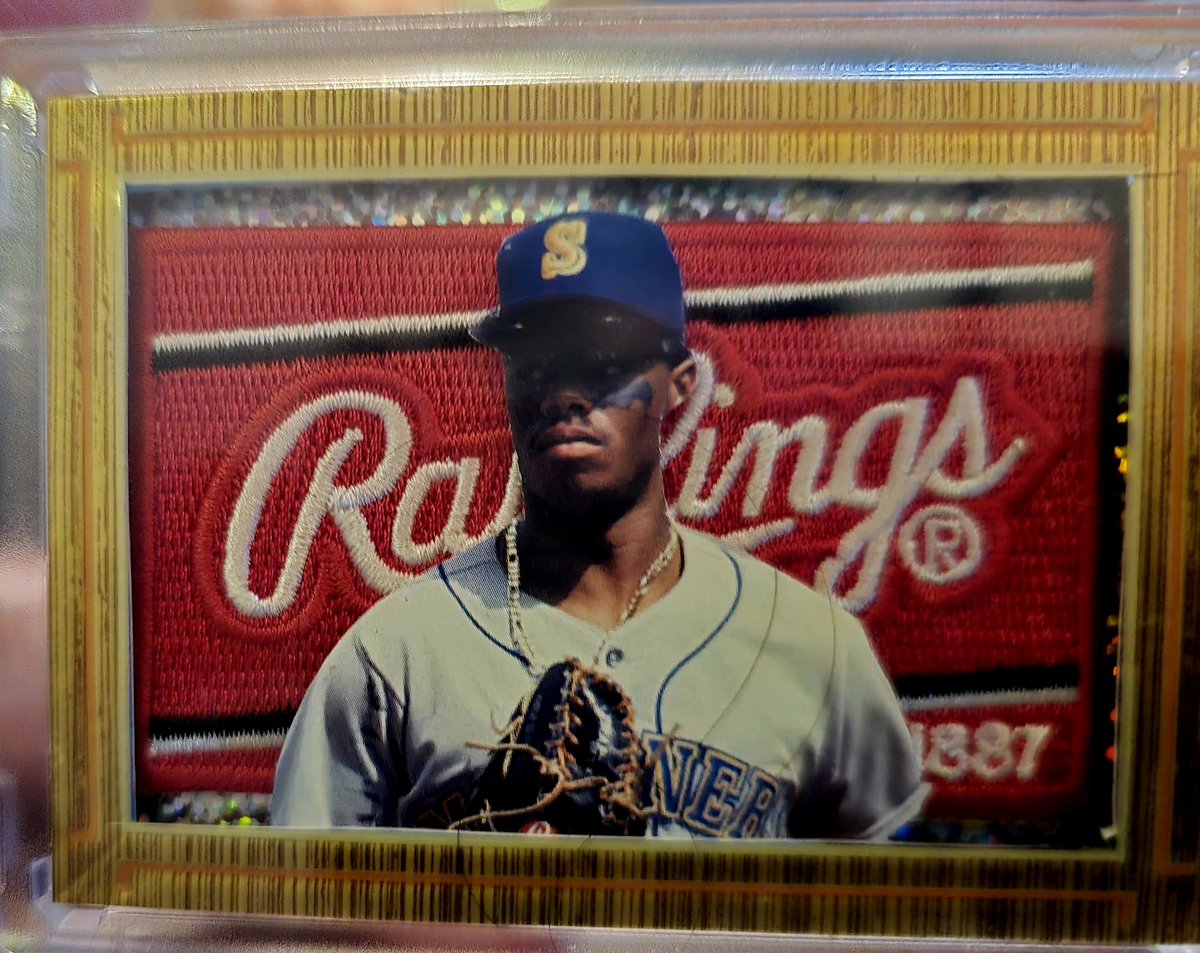 For those of you who love customs please please check out my boy <a href="/rpbailey78/">R.P. Vintage Card Art™️</a> customs. His stuff is next level. Thank you for this addition brother. I need that Griffey Nameplate set hahahahaha......