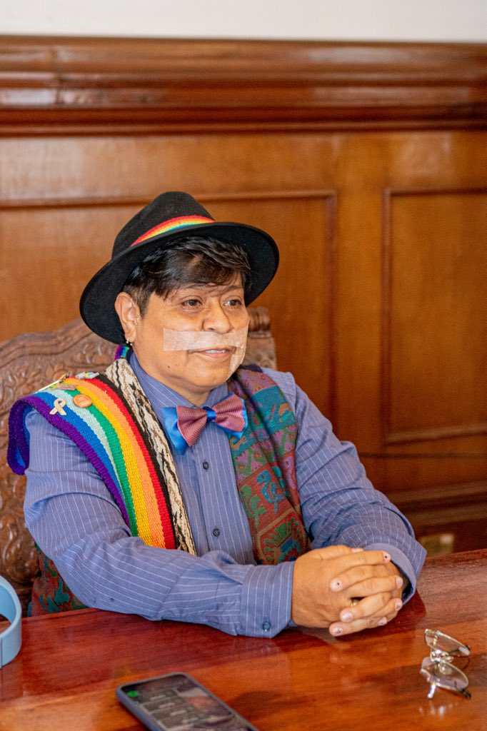 Realizamos 🏳️‍🌈 el acto de posesión de los 14 miembros de la Mesa Municipal de Participación #LGTBIQ+ OSIGD, conformada 🫱🏾‍🫲🏼 por líderes y lideresas que serán un referente para promover 🏳️‍⚧️ derechos, toma de decisiones y garantizar la inclusión.