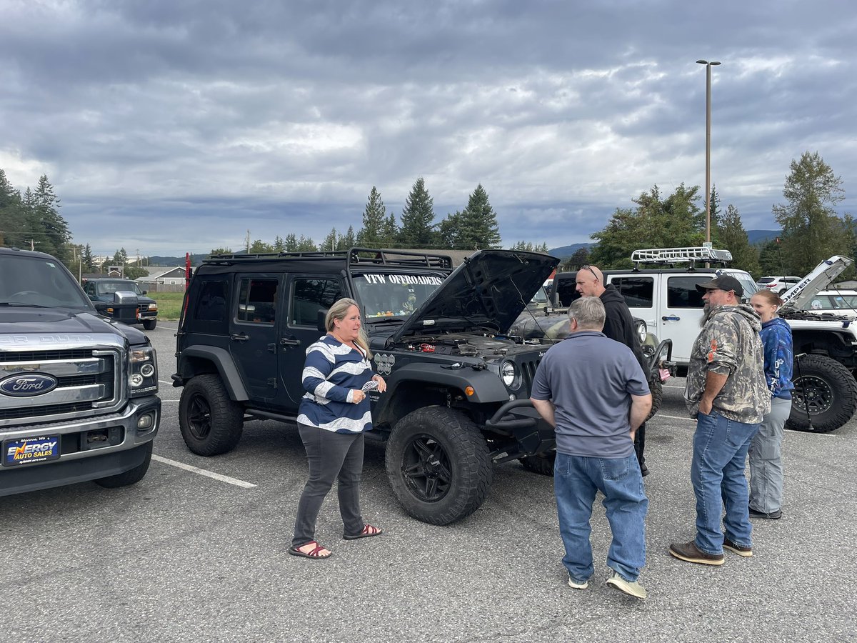 RickyAndrew's tweet photo. This weekend the chapter 2 VFW OffRoaders had their first run in Washington state . https://t.co/SsP1GTYrrH