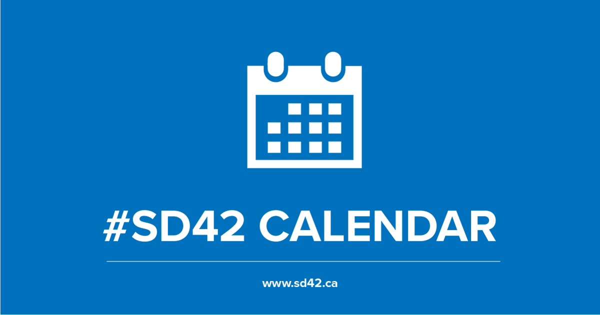 #SD42 Reminder: Schools are not in session on Tuesday, September 30, 2025, as we acknowledge the National Day for Truth and Reconciliation. Schools will reopen for students on Wednesday, October 1.