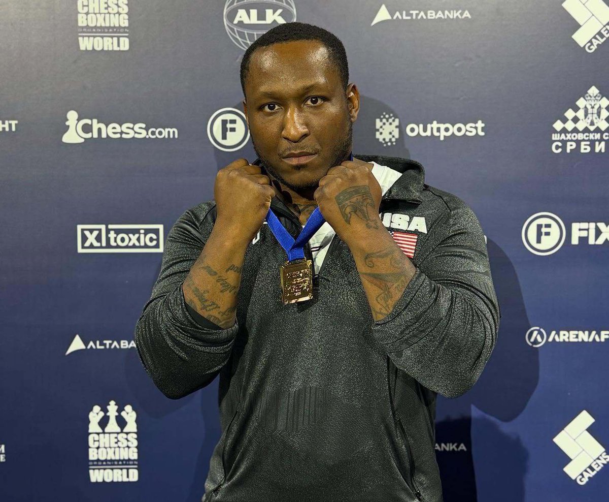 Csquared's tweet image. The first American world champion 💪 

👏 👏 @gmcanty